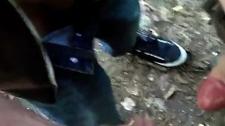 Cumshots in the park again
