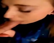 Teen Slut Ex Girlfriend Sucking Cock For Cum